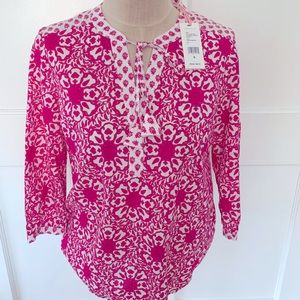 Vineyard Vines printed cotton tunic